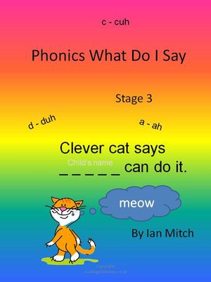 Phonics what do I say