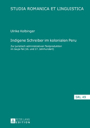 Indigene Schreiber im kolonialen Peru