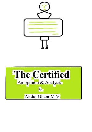 The CertifiedŻҽҡ[ Abdul Ghani M V ]