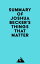 Summary of Joshua Becker's Things That MatterŻҽҡ[ ? Everest Media ]