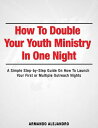 ＜p＞How To Double Your Youth Ministry is a simple and easy to read step by step guide to growing your youth ministry.＜/p＞ ＜p＞Inside you will discover how to put together a full on outreach event for your community, how to gather volunteers, gain financial support, build and equip teen leaders, and follow up with every visitor that walks through the doors.＜/p＞ ＜p＞The author Armando Alejandro has started and gro＜/p＞画面が切り替わりますので、しばらくお待ち下さい。 ※ご購入は、楽天kobo商品ページからお願いします。※切り替わらない場合は、こちら をクリックして下さい。 ※このページからは注文できません。