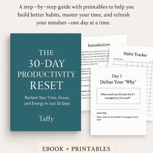 The 30-day Productivity ResetŻҽҡ[ Taffy ]
