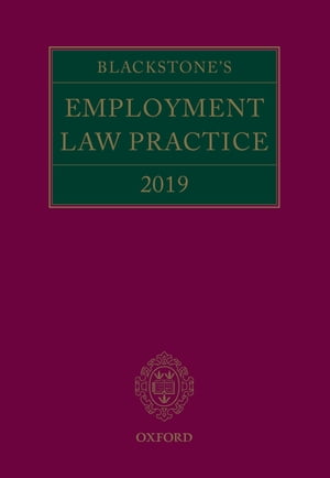 Blackstone's Employment Law Practice 2019