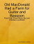 Old MacDonald Had a Farm for Guitar and Bassoon - Pure Duet Sheet Music By Lars Christian LundholmŻҽҡ[ Lars Christian Lundholm ]