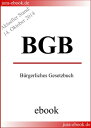 BGB - B?rgerliches Gesetzbuch - Aktueller Stand: