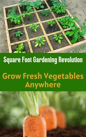 Square Foot Gardening Revolution : Grow Fresh Vegetables Anywhere