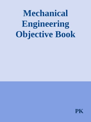 Mechanical Engineering Objective Book
