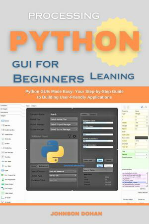 processing python gui for beginners leaning