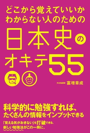 どこから覚えていいかわからない人のための　日本史のオキテ５５