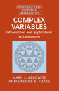 Complex Variables Introduction and Applications