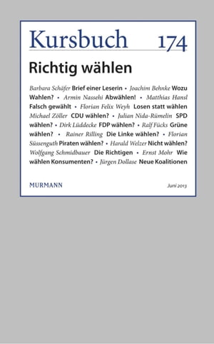 Kursbuch 174 Richtig w?hlen【電子書籍】