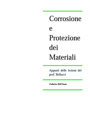 Corrosione e Protezione dei Materiali