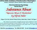 Classical Adlerian Psychology Theme Pack 3: Substance Abuse Narcotic Abuse and Alcoholism, by Alfred Adler【電子書籍】 Alfred Adler