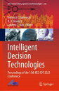 Intelligent Decision Technologies Proceedings of the 15th KES-IDT 2023 Conference