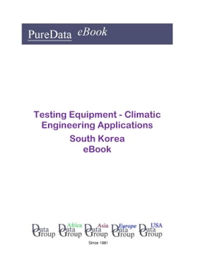 Testing Equipment - Climatic Engineering Applications in South Korea