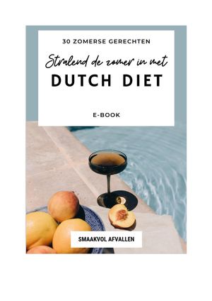 Stralend de zomer in met Dutch Diet