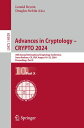 Advances in Cryptology ? CRYPTO 2024 44th Annual International Cryptology Confer...