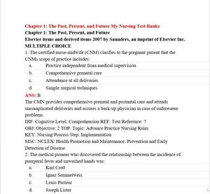 test bank Leifer Introduction to Maternity & Pediatric Nursing, 5e【電子書籍】[ daynee lai-krauss ]