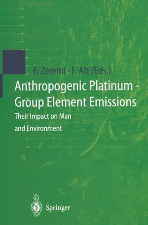 Anthropogenic Platinum-Group Element Emissions