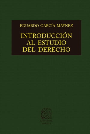 Introducci?n al estudio del derecho