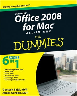 Office 2008 for Mac All-in-One For Dummies【電子書籍】 Geetesh Bajaj