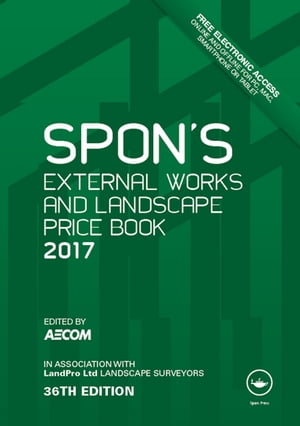 Spon's External Works and Landscape Price Book 2017