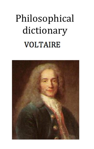 Philosophical dictionary