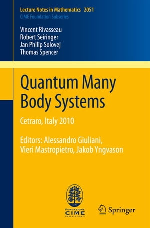 Quantum Many Body Systems