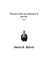 Pleurera bien qui pleurera le dernier r?cit【電子書籍】[ Henri-B. Boivin ]