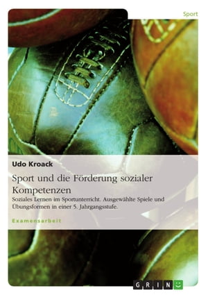 Sport und die Förderung sozialer Kompetenzen