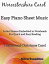 Worcestershire Carol Easy Piano Sheet MusicŻҽҡ[ Silvertonalities ]