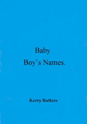 Baby Boy's Names.