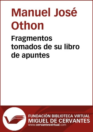Fragmentos tomados de su libro de apuntes