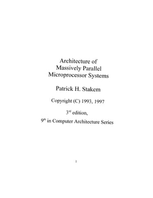 Architecture of Massively Parallel Microprocessor Systems