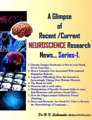 “A Glimpse of Recent/Current NEUROSCIENCE Research News- SERIES-1”