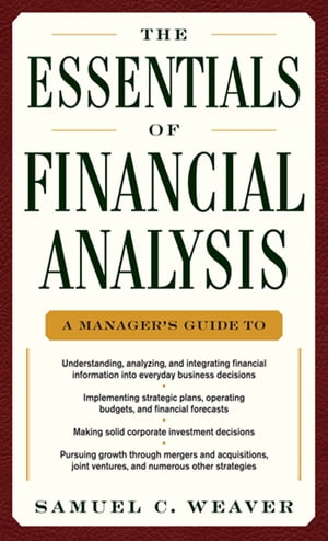 The Essentials of Financial Analysis