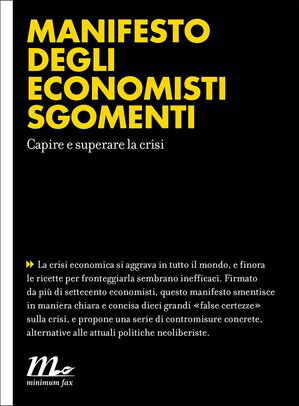 Manifesto degli economisti sgomenti