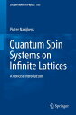 Quantum Spin Systems on Infinite Lattices A Concise Introduction【電子書籍】[ Pieter N...
