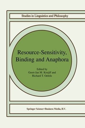 Resource-Sensitivity, Binding and Anaphora