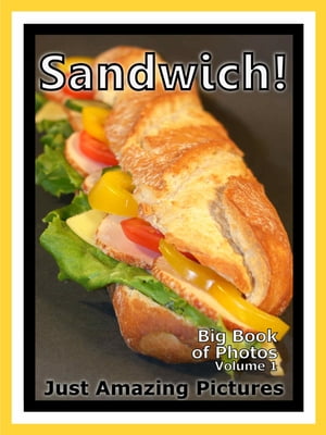 Just Sandwich Photos! Big Book of Photographs & Pictures of Food Sandwiches, Vol. 1