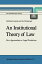 An Institutional Theory of Law