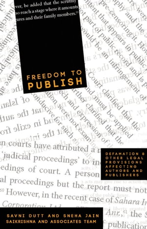 Freedom to Publish