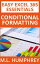 conditional formattingの画像