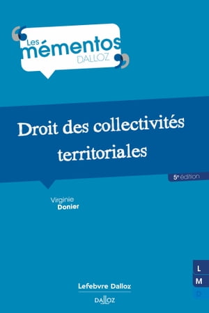 Droit des collectivit?s territoriales 5ed