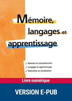Mémoire, langages et apprentissage - EPUB