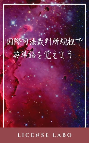 国際司法裁判所規程で英単語を覚えよう