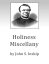 Holiness MiscellanyŻҽҡ[ John S. Inskip ]