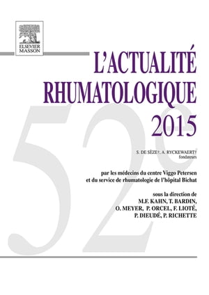 L'actualité rhumatologique 2015