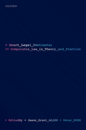 Smart Legal Contracts