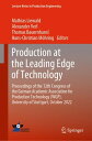 Production at the Leading Edge of Technology Proceedings of the 12th Congress of the German Academic Association for Production Technology (WGP), University of Stuttgart, October 2022